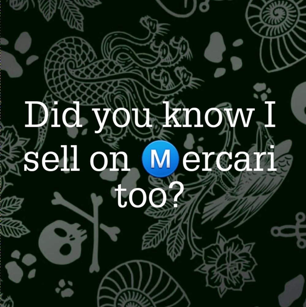 Now selling on Ⓜ️ercari!